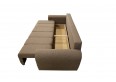 Modna sofa do salonu z funkcją spania - Bueno, butelkowa zieleń - Lincoln 39