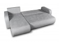 Modna sofa narożna SANDRA, stylowy nowoczesny design, praktyczny pojemnik